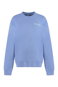 Cotton crew-neck sweatshirt